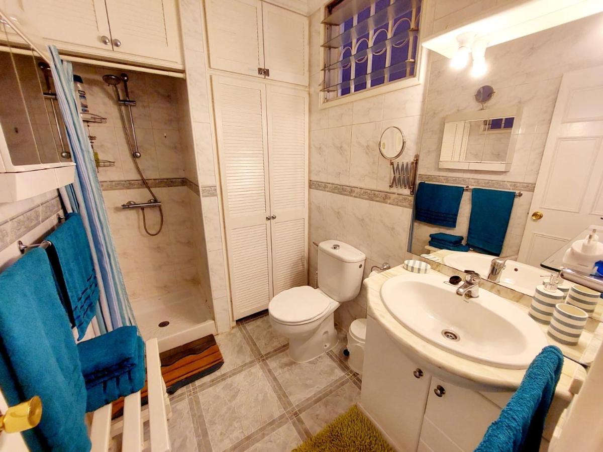 First Line Villa Floor Studio Apartment With Amazing Sea View Air Conditioned Just 50M From The Beach Costa Adeje  Exterior foto